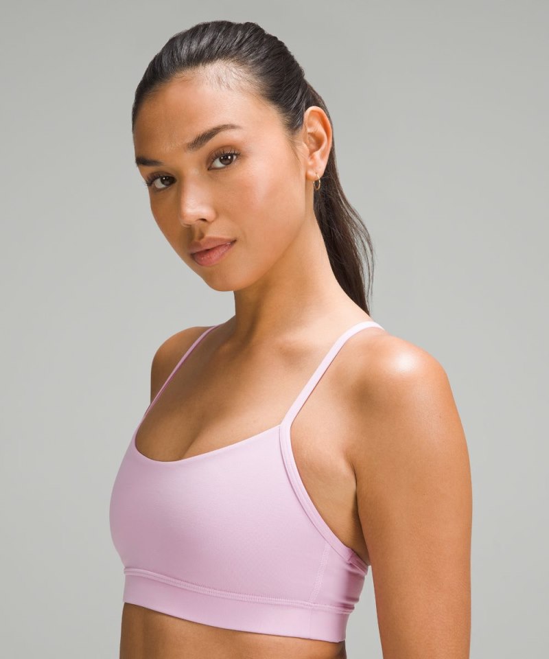 Lululemon Flow Y Bra Nulu *Light Support, A–C Cups Vitapink Online Outlet Sale