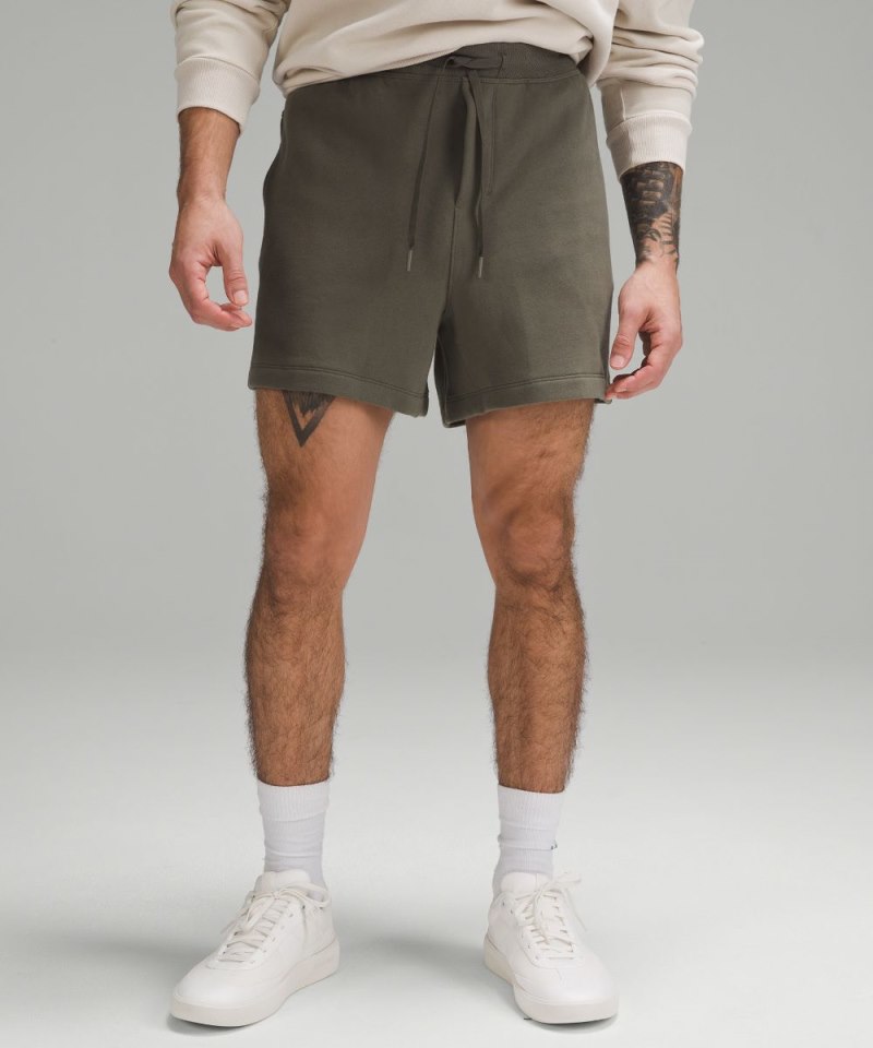 Lululemon Steady State Short 5" Army Green Online Outlet Sale