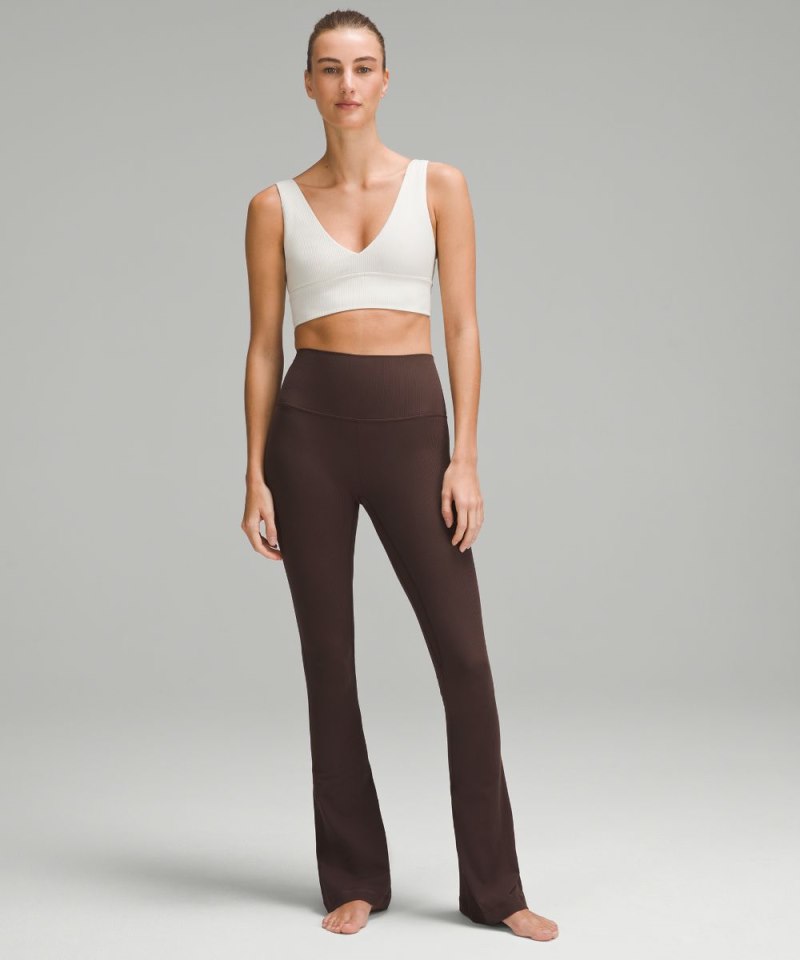 Lululemon lululemon Align™ High-Rise Ribbed Mini-Flare Pant *Regular Espresso (not available) Online Outlet Sale