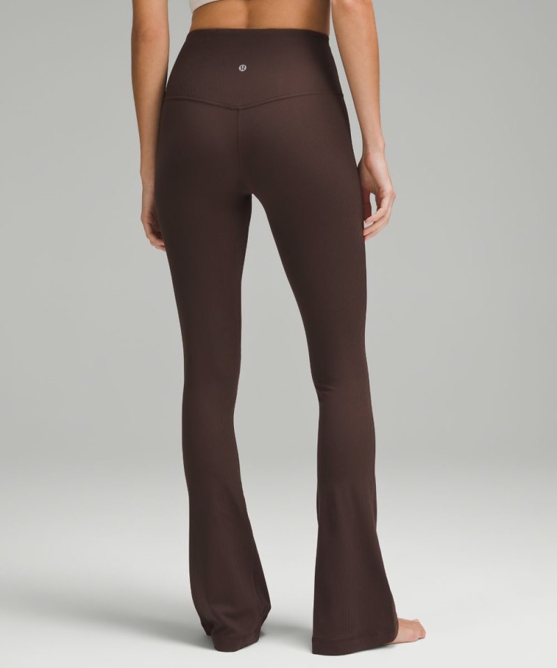 Lululemon lululemon Align™ High-Rise Ribbed Mini-Flare Pant *Regular Espresso (not available) Online Outlet Sale