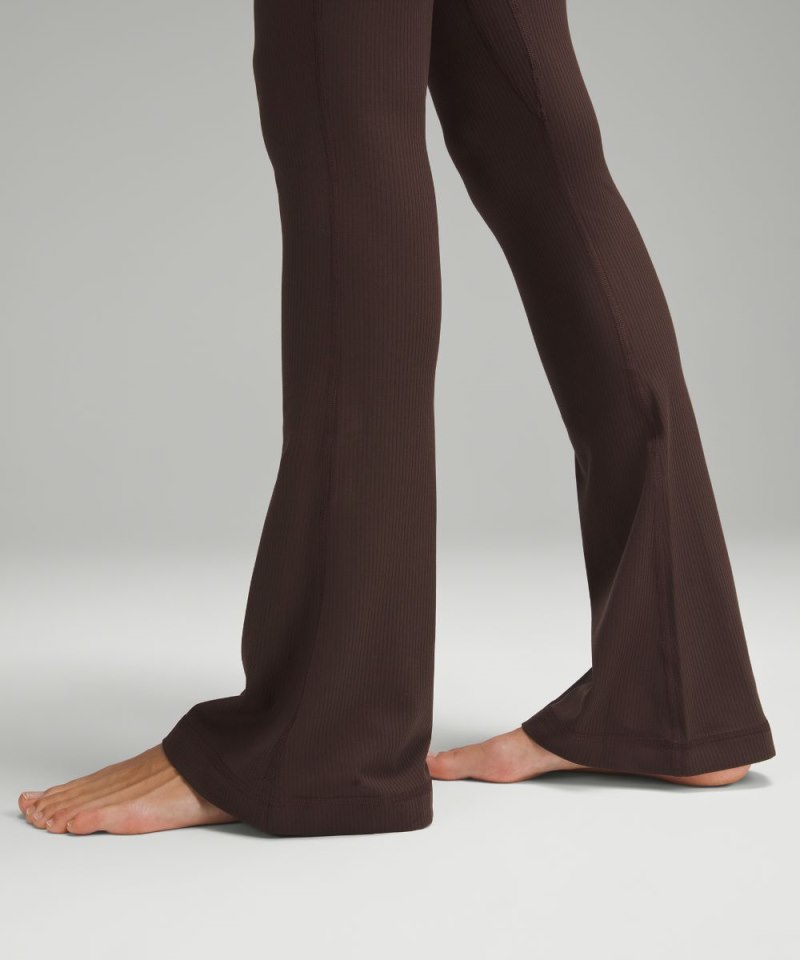 Lululemon lululemon Align™ High-Rise Ribbed Mini-Flare Pant *Regular Espresso (not available) Online Outlet Sale
