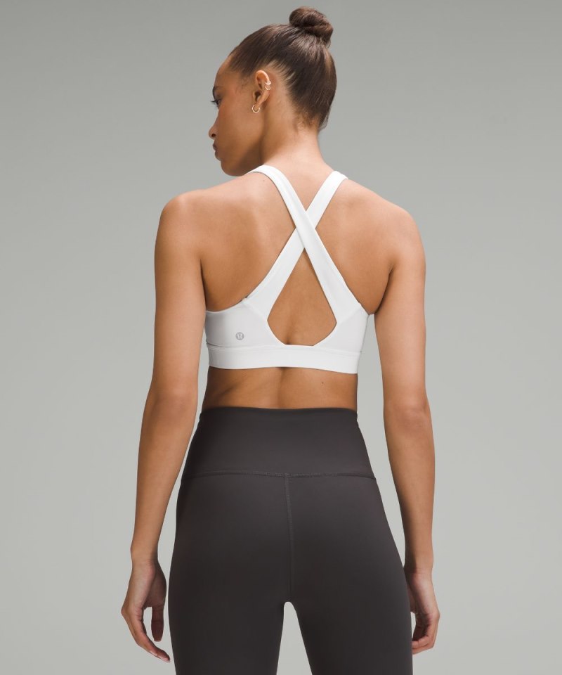 Lululemon Envital Bra *Medium Support, B / C Cup White Online Outlet Sale