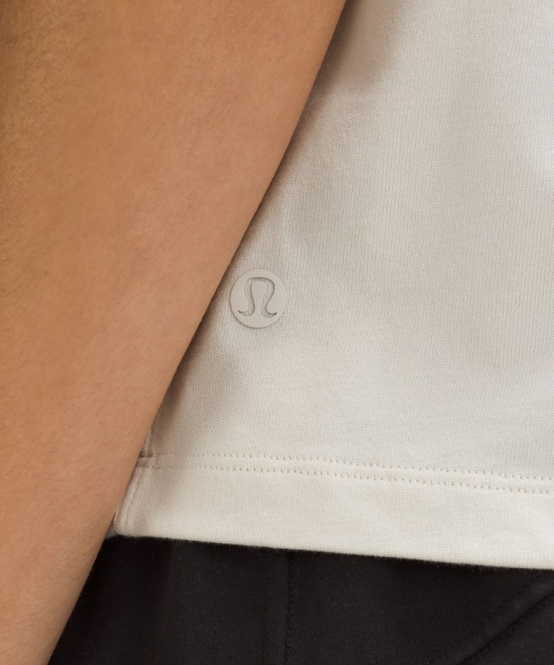 Lululemon Relaxed-Fit Cotton Jersey T-Shirt Bone Online Outlet Sale