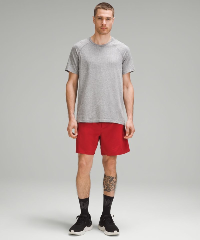 Lululemon Pace Breaker Lined Short 7" Sport Red Online Outlet Sale