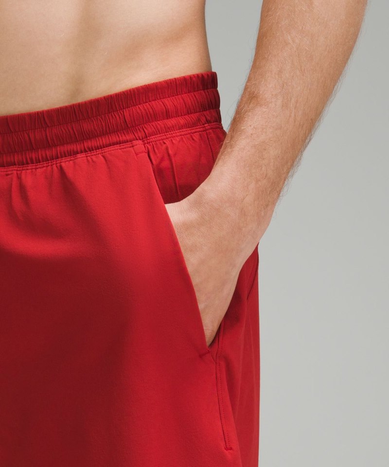 Lululemon Pace Breaker Lined Short 7" Sport Red Online Outlet Sale
