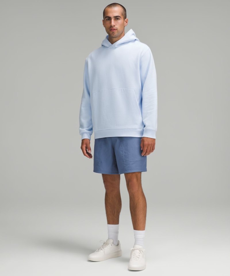 Lululemon Relaxed-Fit Pull-On Short 7" *Light Woven Oasis Blue Online Outlet Sale
