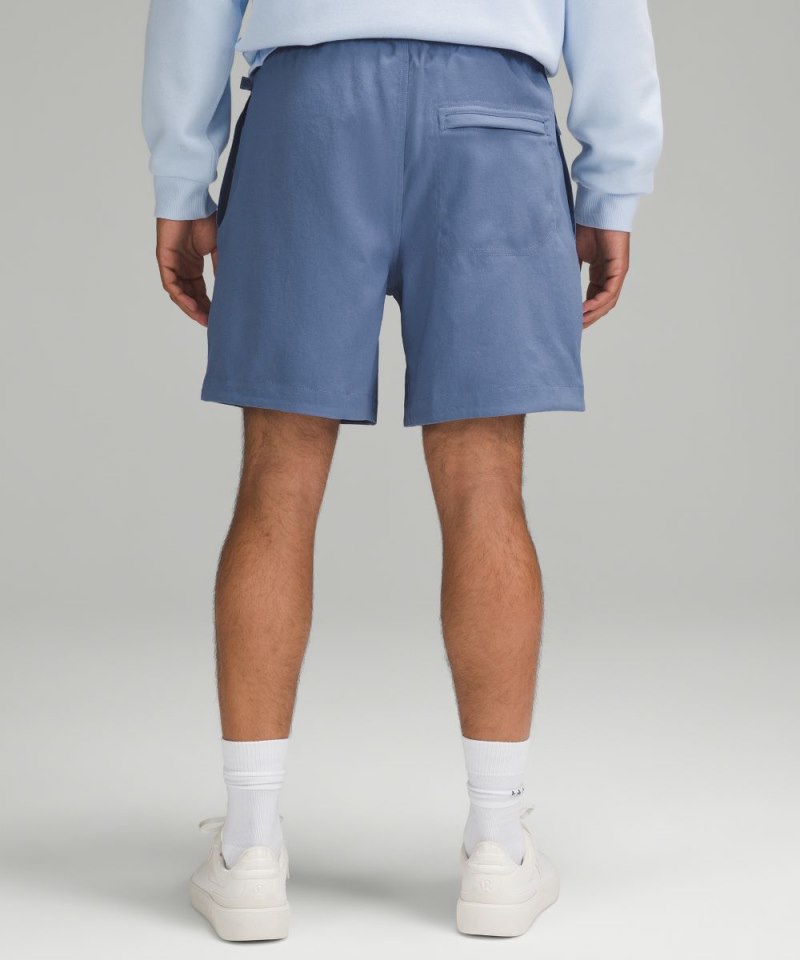 Lululemon Relaxed-Fit Pull-On Short 7" *Light Woven Oasis Blue Online Outlet Sale