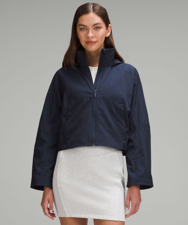 Lululemon Lightweight Relaxed-Fit Vented Jacket True Navy Online Outlet Sale