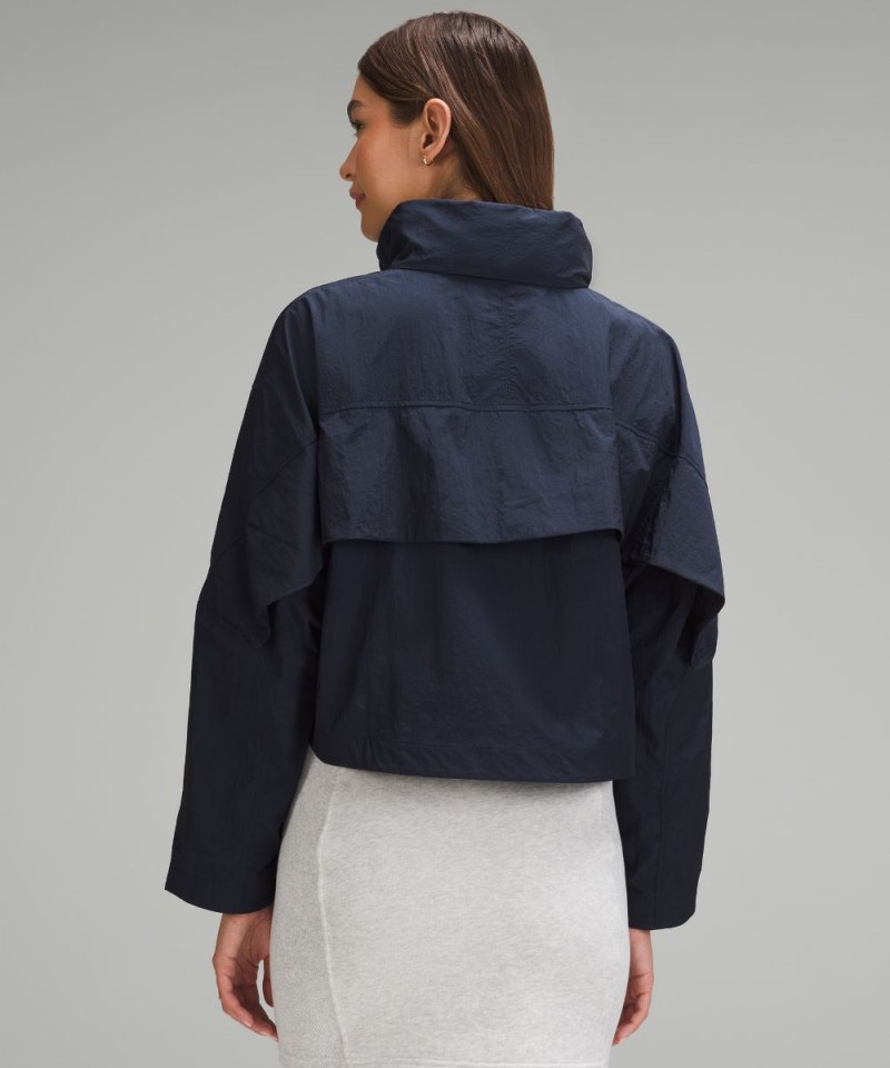 Lululemon Lightweight Relaxed-Fit Vented Jacket True Navy Online Outlet Sale