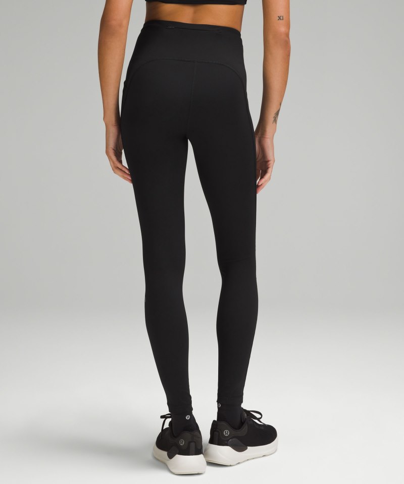 Lululemon Swift Speed High-Rise Tight 28" *Brushed Luxtreme Black Online Outlet Sale