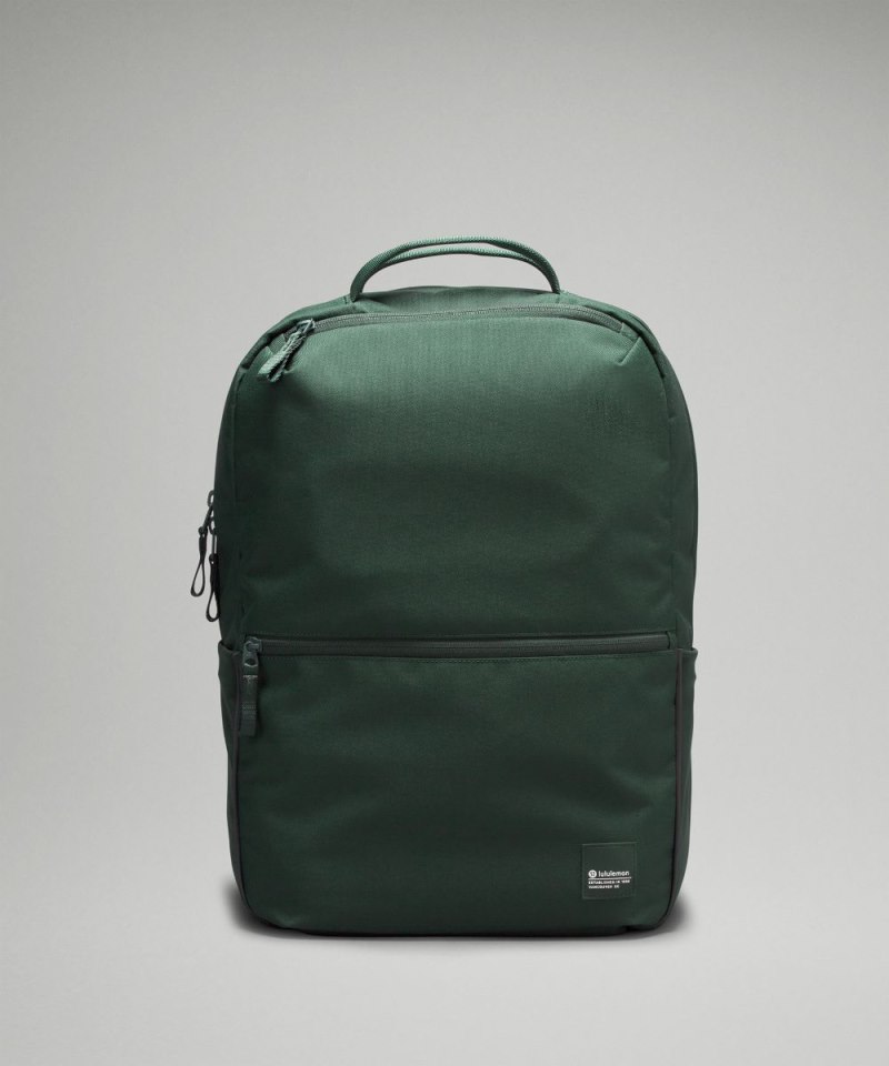 Lululemon Double-Zip Backpack 22L Legacy Green / Grey Eucalyptus Online Outlet Sale