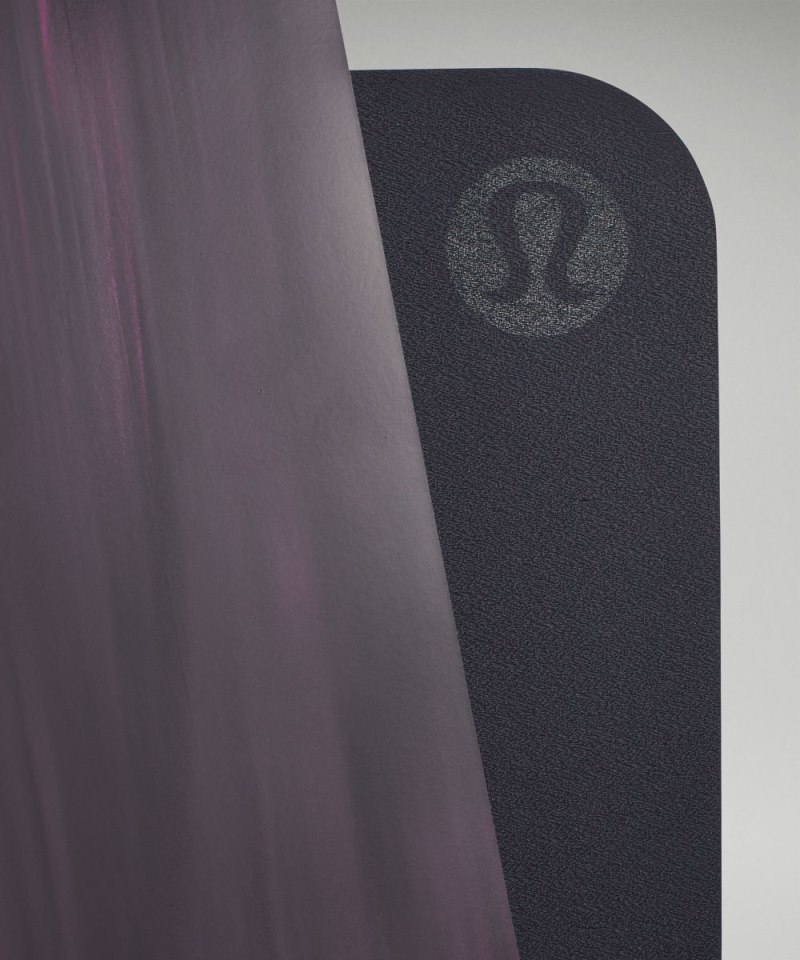 Lululemon The Mat 5mm *Made With FSC™ Certified Rubber True Navy / Sonic Pink / White / True Navy Online Outlet Sale