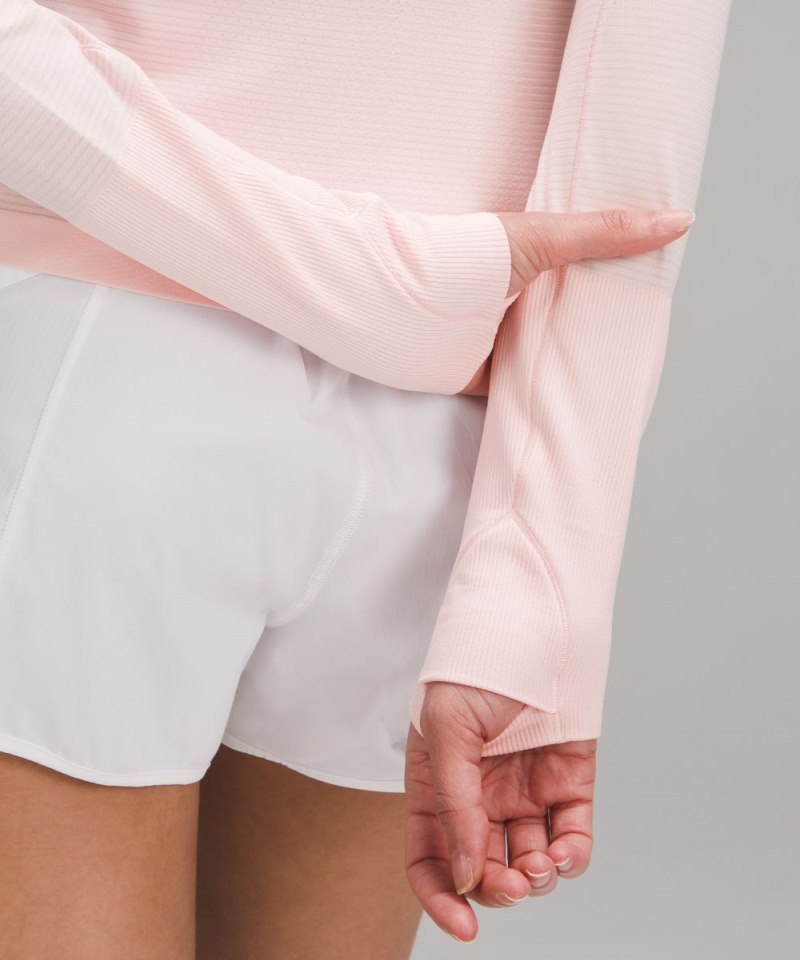 Lululemon Swiftly Tech Long-Sleeve Shirt 2.0 *Race Length Strawberry Milkshake / Strawberry Milkshake (not available) Online Outlet Sale