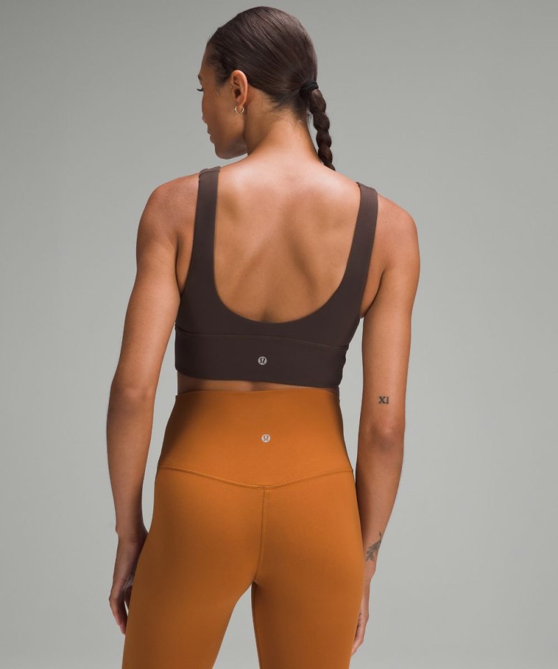 Lululemon lululemon Align™ V-Neck Bra *Light Support, A / B Cup Espresso (not available) Online Outlet Sale