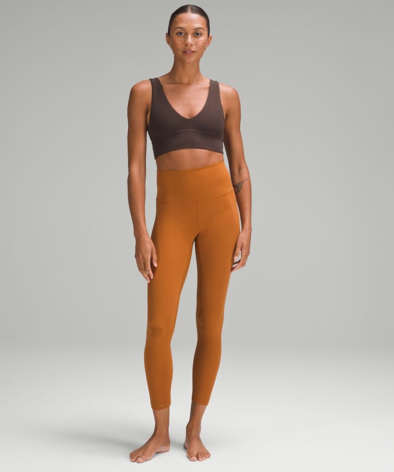 Lululemon lululemon Align™ V-Neck Bra *Light Support, A / B Cup Espresso (not available) Online Outlet Sale