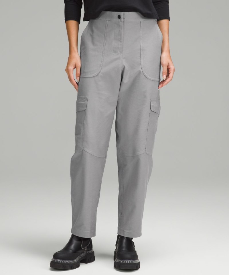 Lululemon Light Utilitech Cargo Pocket High-Rise Pant Rhino Grey Online Outlet Sale