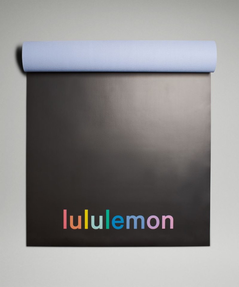 Lululemon The Mat 5mm *Made With FSC™ Certified Rubber Black / Blue Linen Online Outlet Sale