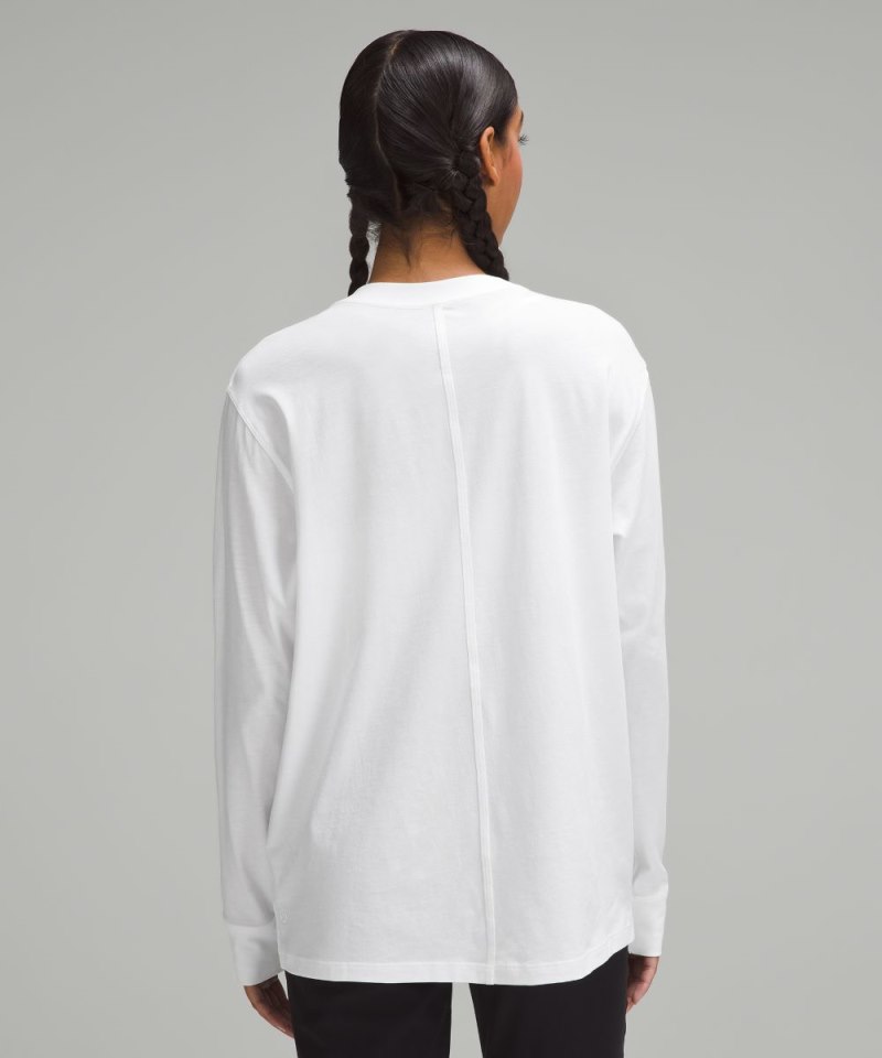 Lululemon All Yours Long-Sleeve Shirt White Online Outlet Sale