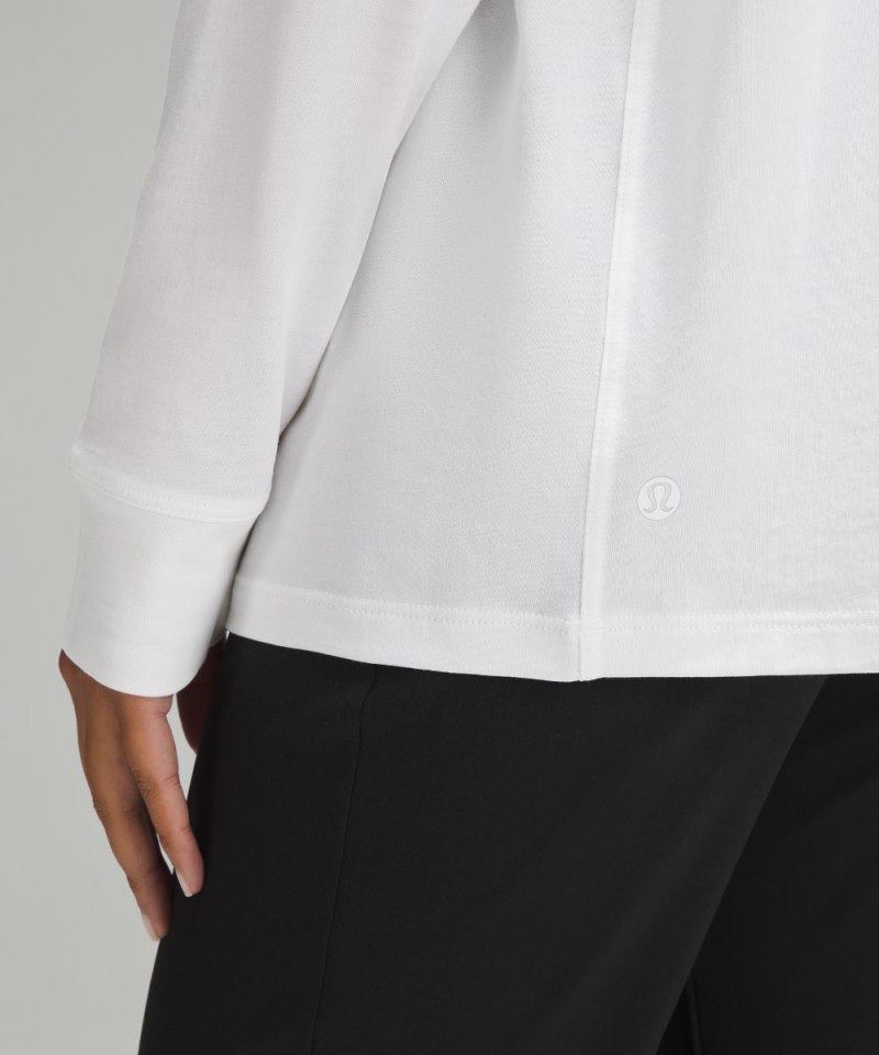 Lululemon All Yours Long-Sleeve Shirt White Online Outlet Sale