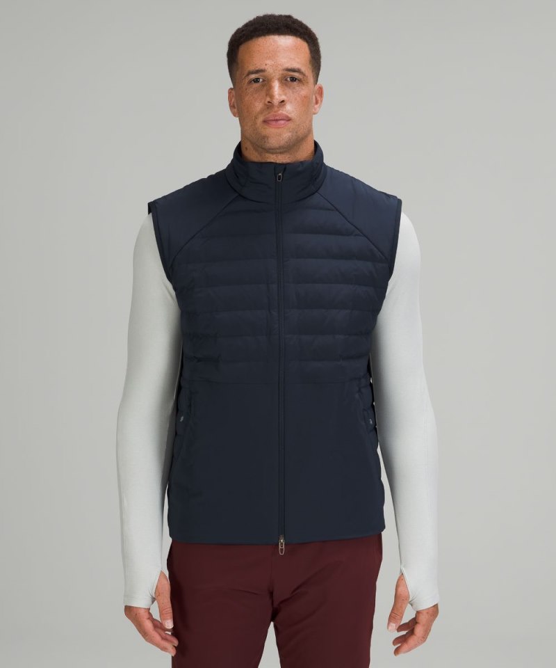 Lululemon Down for It All Vest True Navy Online Outlet Sale
