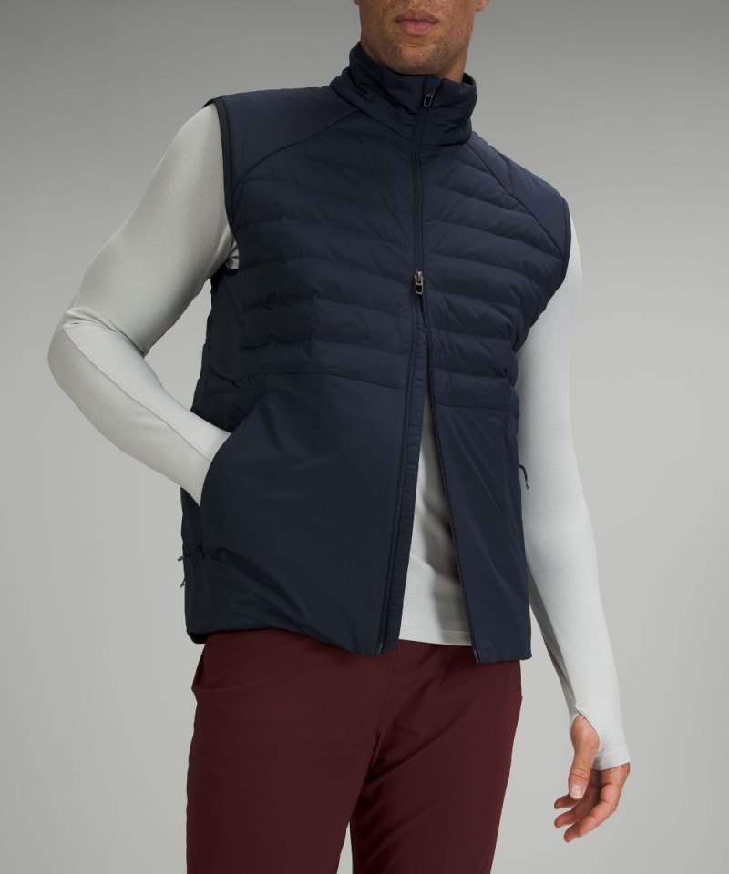 Lululemon Down for It All Vest True Navy Online Outlet Sale