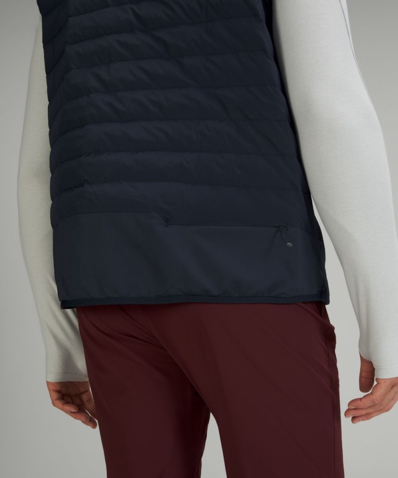 Lululemon Down for It All Vest True Navy Online Outlet Sale