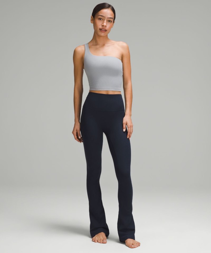 Lululemon lululemon Align™ Ribbed Mini-Flare Pant *Extra Short True Navy Online Outlet Sale