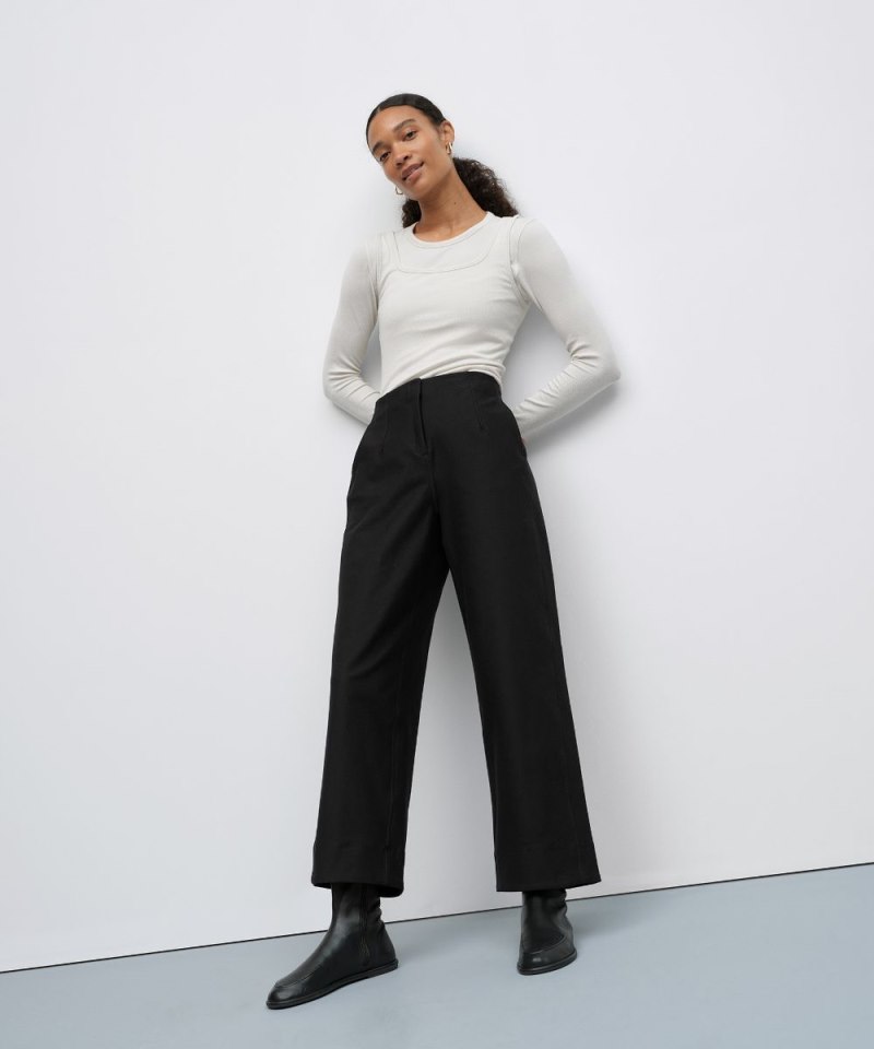 Lululemon Utilitech Relaxed Mid-Rise Trouser 7 / 8 Length Black Online Outlet Sale