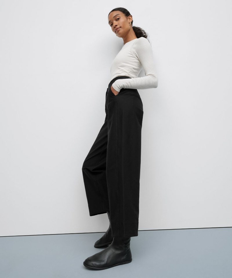 Lululemon Utilitech Relaxed Mid-Rise Trouser 7 / 8 Length Black Online Outlet Sale