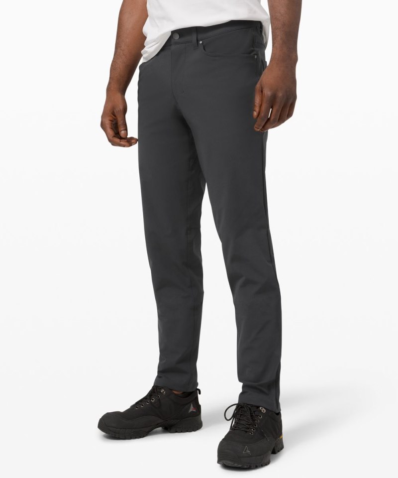 Lululemon ABC Classic-Fit 5 Pocket Pant 34"L *Warpstreme Obsidian Online Outlet Sale