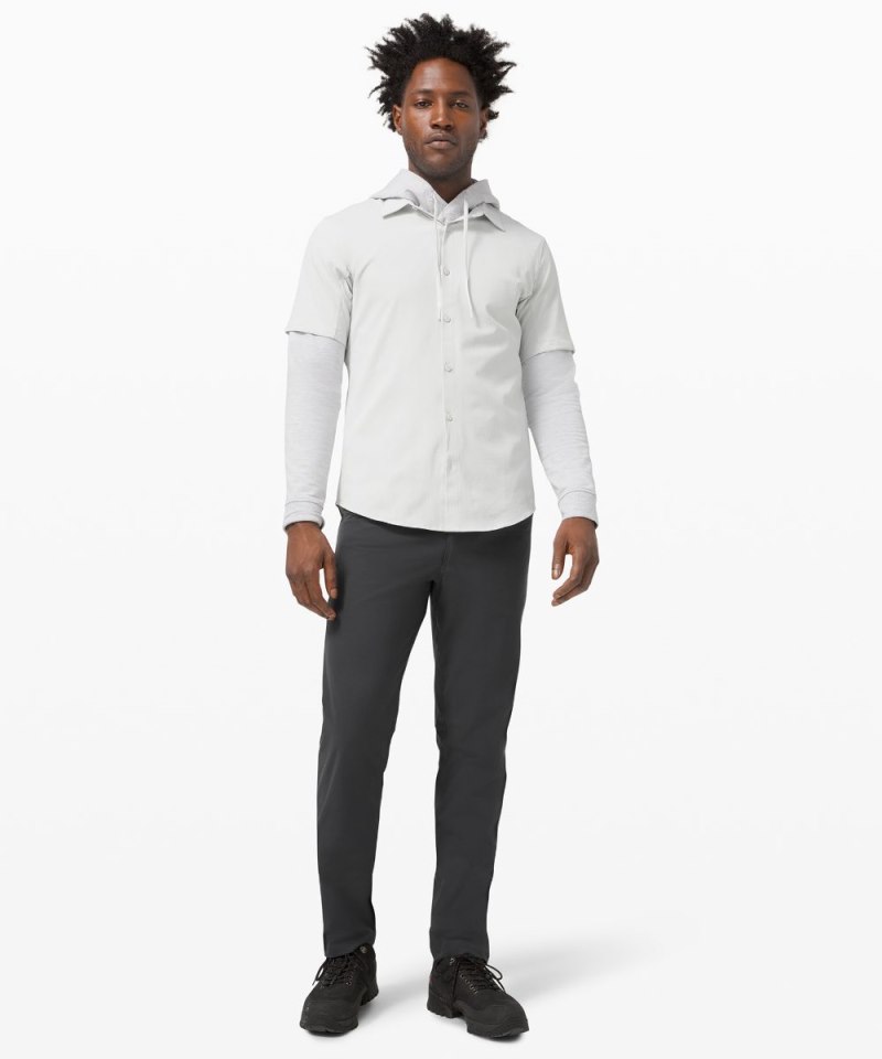 Lululemon ABC Classic-Fit 5 Pocket Pant 34"L *Warpstreme Obsidian Online Outlet Sale