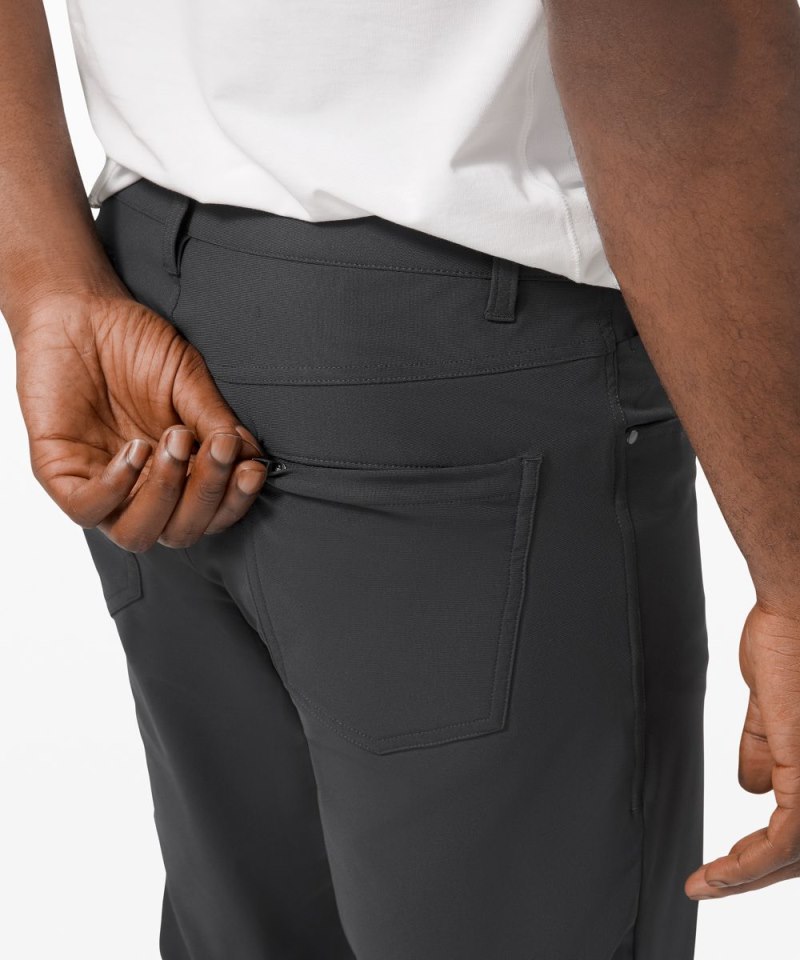 Lululemon ABC Classic-Fit 5 Pocket Pant 34"L *Warpstreme Obsidian Online Outlet Sale
