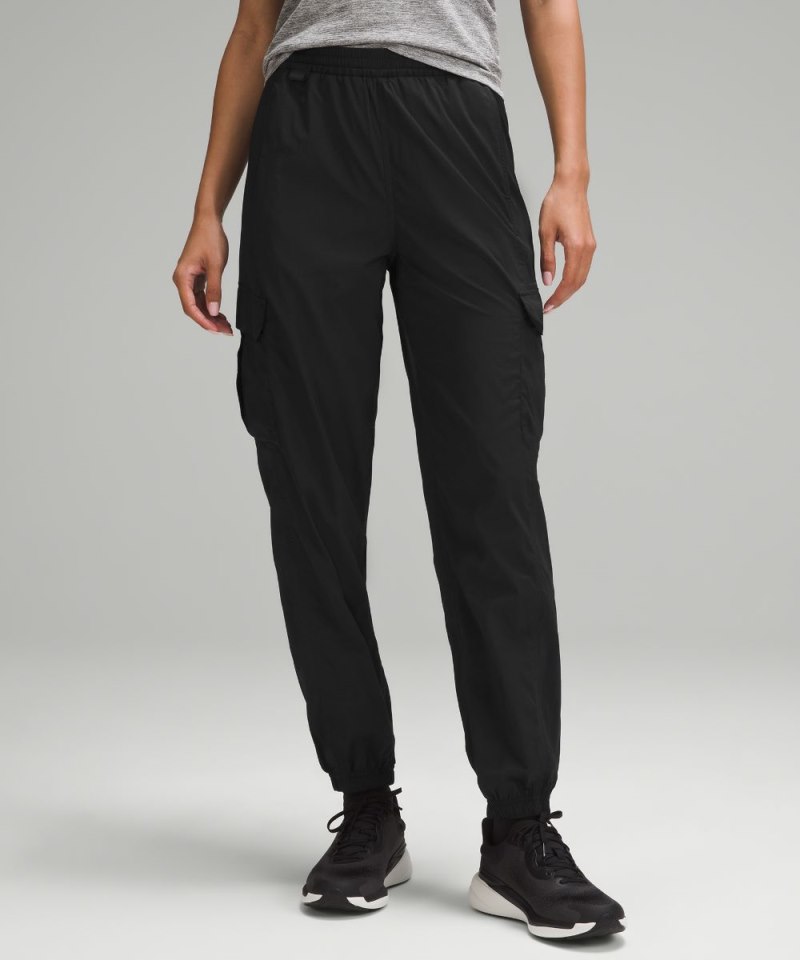 Lululemon Lightweight Cargo Mid-Rise Hiking Pant Black Online Outlet Sale