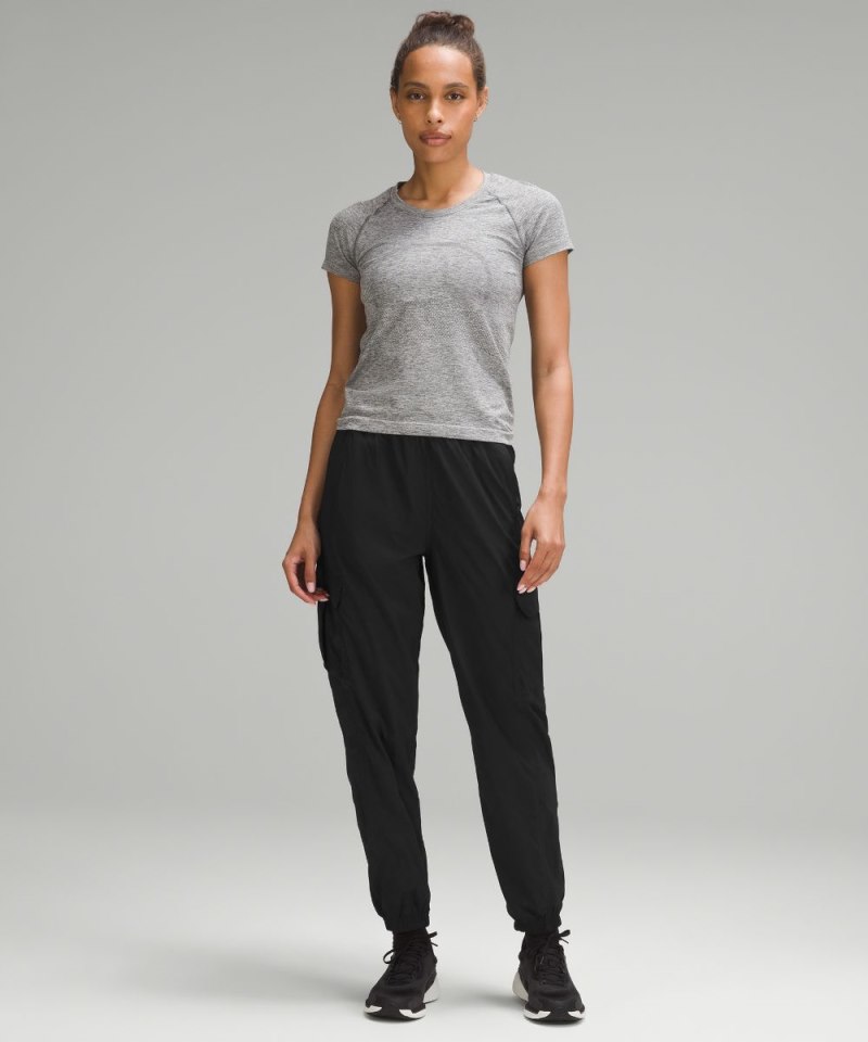 Lululemon Lightweight Cargo Mid-Rise Hiking Pant Black Online Outlet Sale