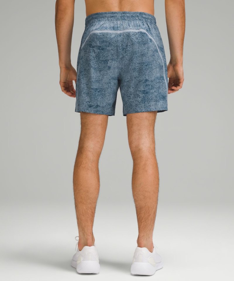 Lululemon Pace Breaker Linerless Short 7" Infuse Texture Chambray Multi Online Outlet Sale