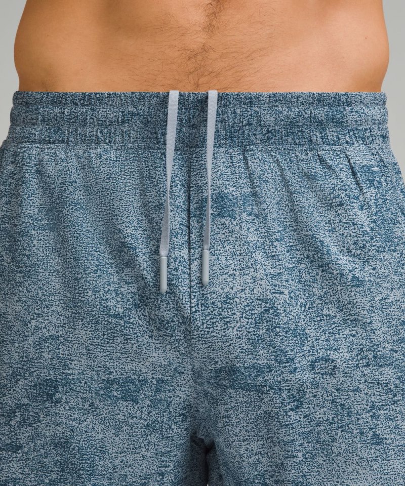 Lululemon Pace Breaker Linerless Short 7" Infuse Texture Chambray Multi Online Outlet Sale