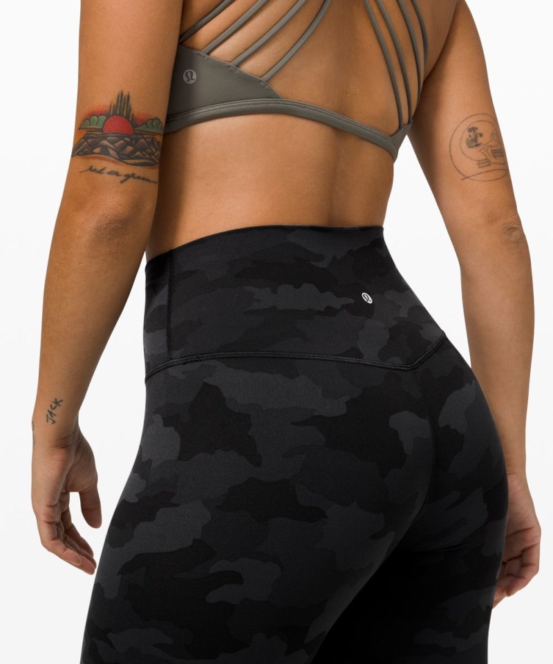 Lululemon lululemon Align™ High-Rise Crop 21" Heritage 365 Camo Deep Coal Multi Online Outlet Sale
