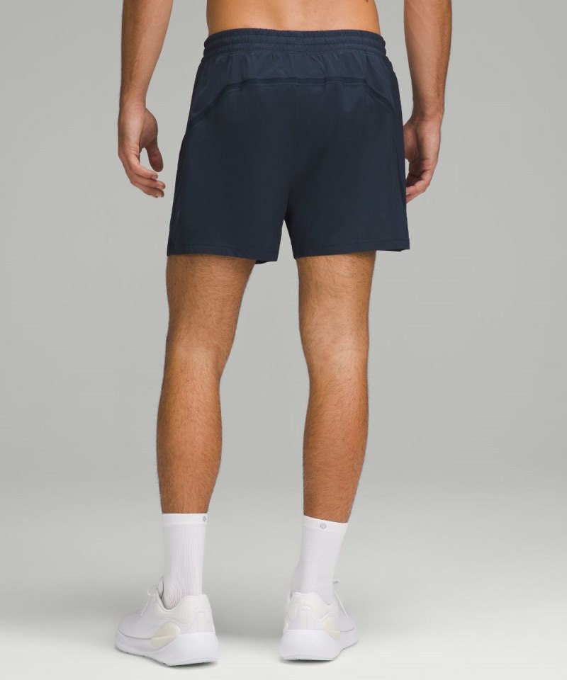 Lululemon Pace Breaker Linerless Short 5" True Navy Online Outlet Sale