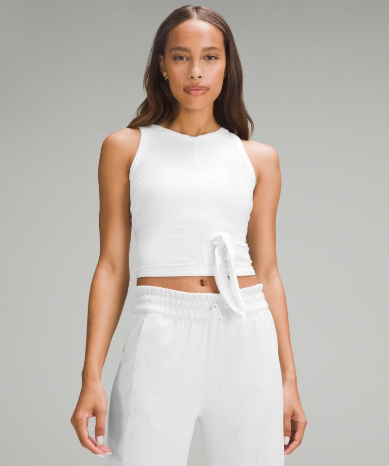 Lululemon It's a Tie Tank Top White Online Outlet Sale