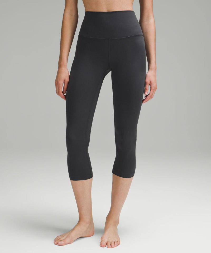 Lululemon lululemon Align™ High-Rise Crop 21" Graphite Grey Online Outlet Sale