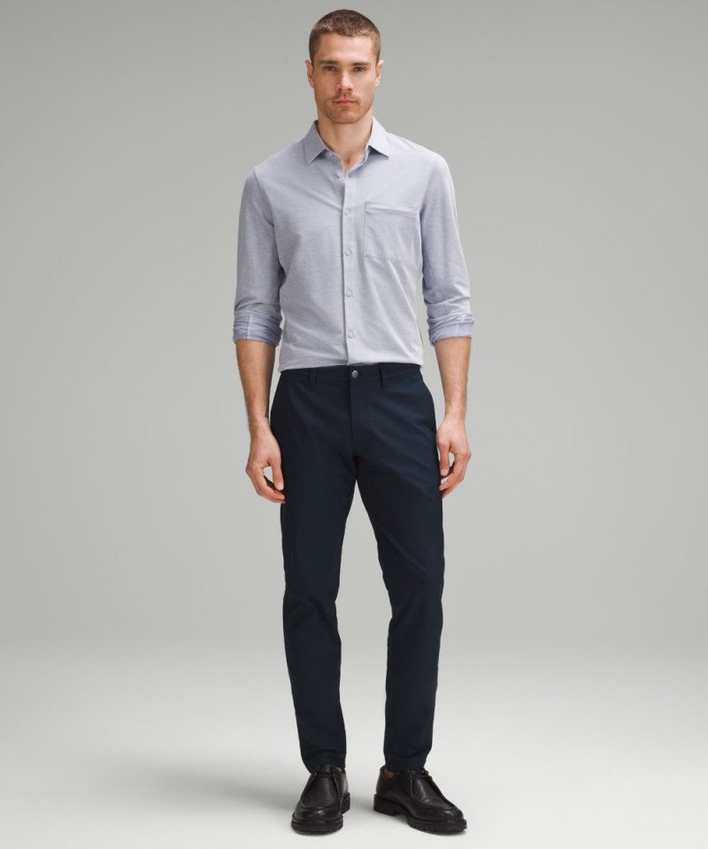 Lululemon ABC Slim-Fit Trouser 32"L *Smooth Twill True Navy Online Outlet Sale