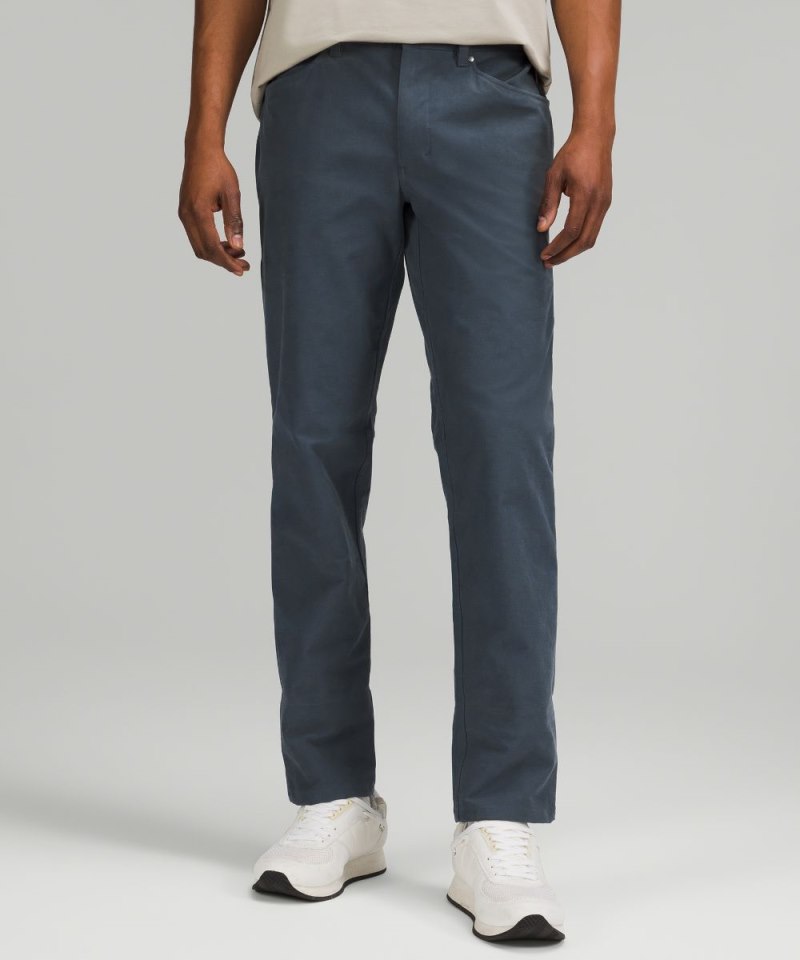 Lululemon ABC Classic-Fit 5 Pocket Pant 34"L *Utilitech Iron Blue Online Outlet Sale
