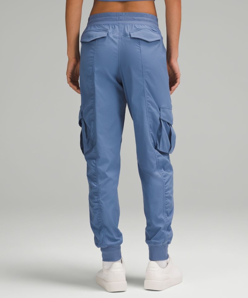 Lululemon Dance Studio Relaxed-Fit Mid-Rise Cargo Jogger Oasis Blue Online Outlet Sale