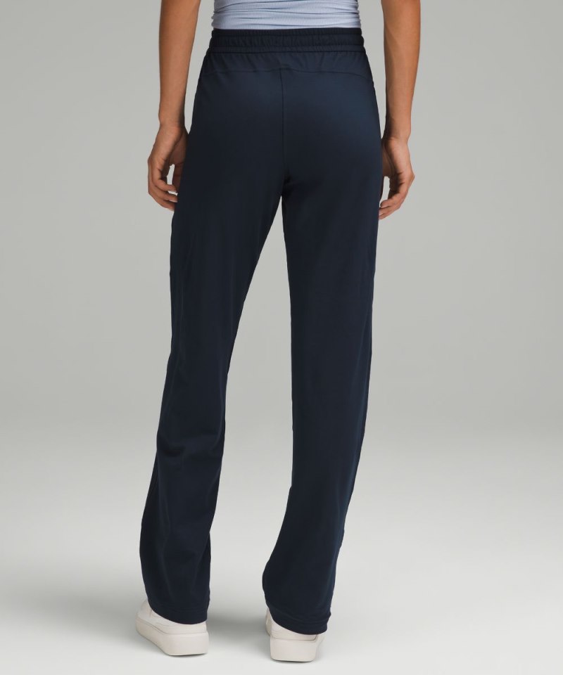 Lululemon Soft Jersey Straight-Leg Mid-Rise Pant *Regular True Navy Online Outlet Sale