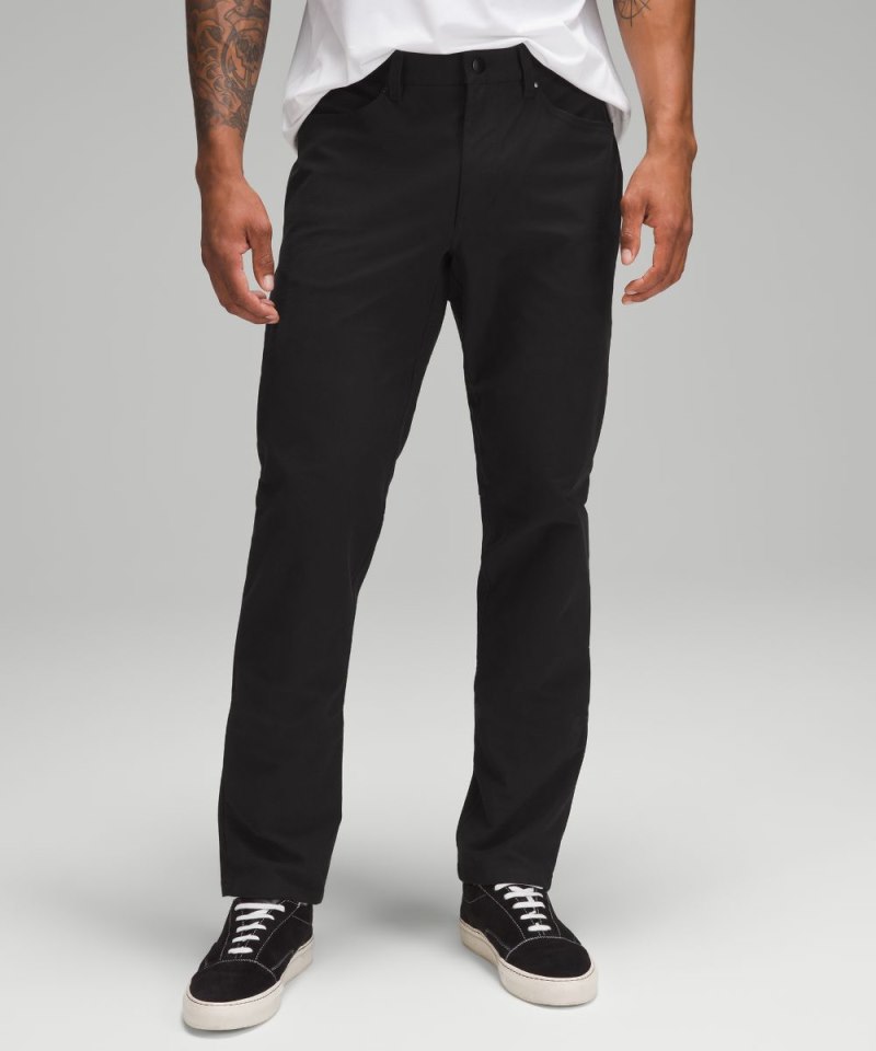 Lululemon ABC Classic-Fit 5 Pocket Pant 34"L *Utilitech Black Online Outlet Sale