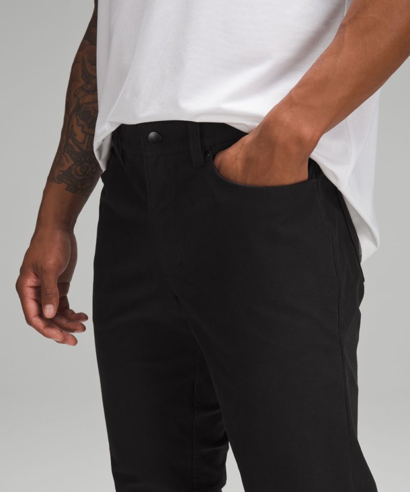 Lululemon ABC Classic-Fit 5 Pocket Pant 34"L *Utilitech Black Online Outlet Sale