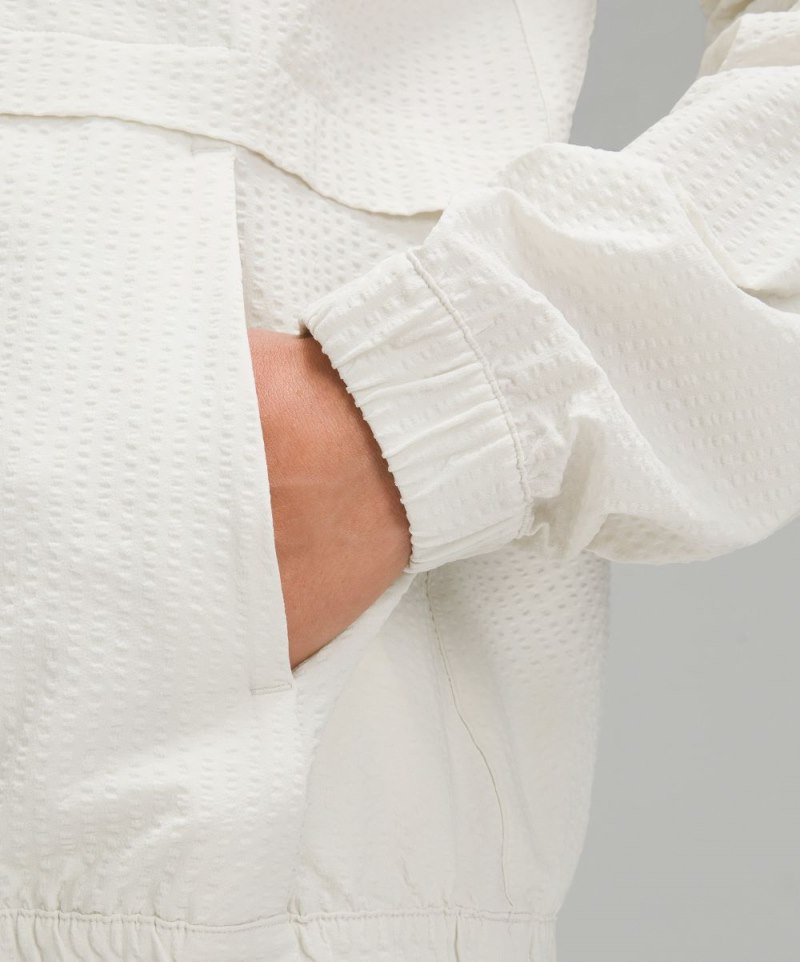 Lululemon Pack Light Pullover Bone Online Outlet Sale