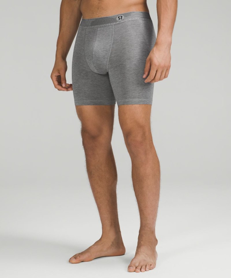 Lululemon Always In Motion Long Mesh Boxer 7" *3 Pack Black / Heathered Core Medium Grey / True Navy Online Outlet Sale
