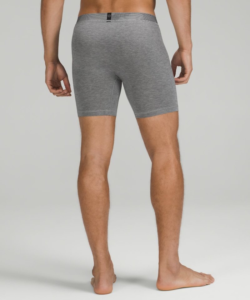 Lululemon Always In Motion Long Mesh Boxer 7" *3 Pack Black / Heathered Core Medium Grey / True Navy Online Outlet Sale