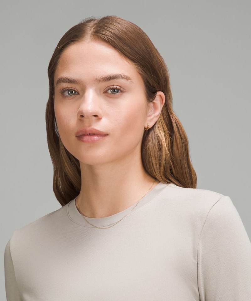 Lululemon Love Long-Sleeve Shirt Riverstone Online Outlet Sale